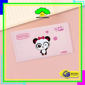 MI-C1137 Tisu Basah Mini Wipes Satuan Travel Size Wet Wipes Tissue Basah Serbaguna 1 Lembar Praktis