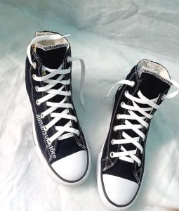 SEPATU PRIA SNEAKERS KANVAS HITAM Sepatu Sneakers pria  Sepatu trendy masa kini Sepatu MuraH SEPATU SEKOLAH WARRIOR