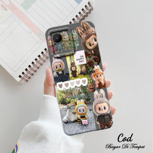 Softcase REALME C30 / C30S / NARZO 50i PRIME Cassing Case Hp Series Pro Camera Gambar LABUBU 4 TERBARU New Cassing Hp Softcase Fashion Lembut - Imut - Lucu Pelindung Camera Silikon Lembut Terbaru Untuk Wanita - Pria - Dewasa - Remaja COD BAYAR DI TEMPAT