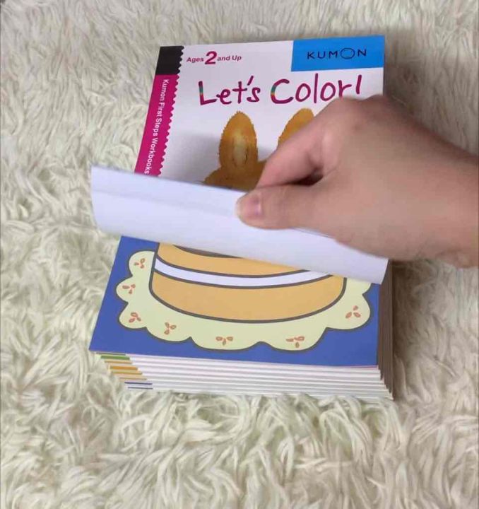 Kumon First Steps Workbook (12 books in set) Age 2 yrs+ Lazada