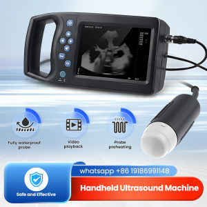 8-inch Large Touch Display Farm Waterproof Ultrasound Veterinary Pig Cattle Pregnancy Scan Detection Ultrasound Machine