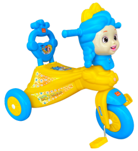 Xe 3 bánh trẻ em Vinatoy L7 Công chúa Lisa dành cho bé từ 2 - 4 tuổi