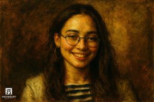Tranh Vẽ Tay Theo Yêu Cầu – Phong Cách Lãng Mạn Họa Sĩ Eugène Delacroix | VIETSMART ART