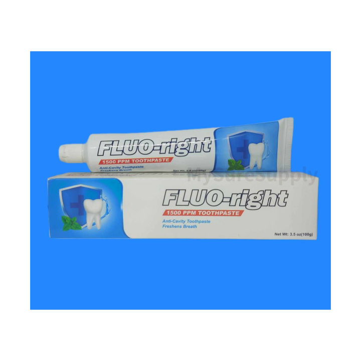 Fluoright 1500 ppm fluoride toothpaste Lazada PH