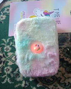 COD tempat pensil bludru nyala uni corn