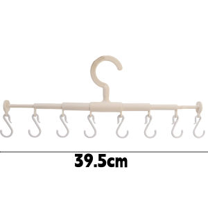 Polotat thu gọn cơ động móc dung tích lớn 360 ° xoay Giá treo mũ 8 móc móc treo mũ nón đồ lót móc treo cà vạt quần áo giá phơi