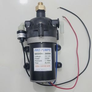 Máy phun thuốc áp lực cao 12V 2600A chính hãng 100% dây đồng tự mồi tự ngắt