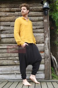 KUKABILAL CELANA PANJANG BALON LINEN PRIA KOREA STYLE