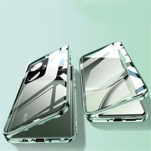 360 Full Case For Realme GT Neo 5 GT3 5G Double Sided  Adsorption Metal Capa Tempering Glass Clear Cover For Realmi GT 3