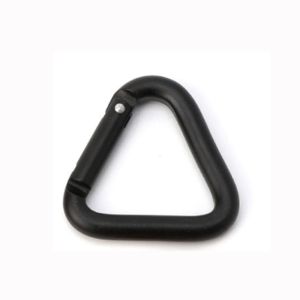 FIGHTINPC Hiking Camping Metal Accessories Aluminum Alloy Triangle Buckle Keychain Hook Carabiner