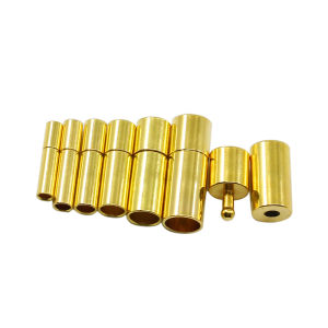 St. Kunkka 10 Cái/lốc Kim Loại Magnetic Móc Cài Vòng Vòng Đeo Tay Dây Da Dây Chuyền Mũ Kết Thúc Kết Nối Cho DIY Đồ Trang Sức Phát Hiện Nguồn Cung Cấp