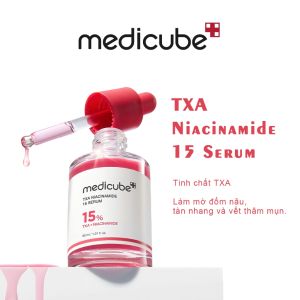Serum MEDICUBE TXA 5% + Niacinamide 10% 30ml ， Giảm Thâm Mụn Dưỡng Sáng & Đều Màu Da
