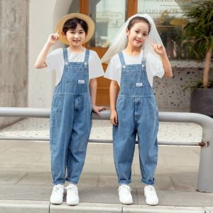 เอี๊ยมยีนส์เด็กสุดคิ้วท์ รุ่น Little Buddy ใส่ได้ทั้งเด็กผู้ชายและผู้หญิง เนื้อผ้านิ่ม ใส่สบาย ไม่รัดตัว