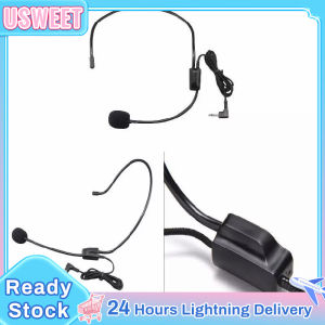 Vocal Wired Headset Microphone for Live Streaming Meetings For Voice Amplifier Speaker Mike Wired Headset Microphone