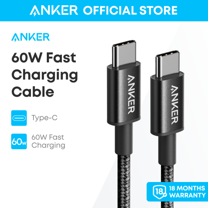 Anker 5A PD 100W 333 USB-C to USB-C Cable E-Marker Chip Compatible for