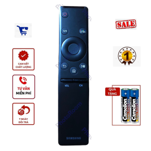 Điều khiển tivi Samsung smart cong hàng chính hãng - Remote Điều khiển tivi Samsung smart cong hàng chính hãng- Đầu bấm Điều khiển tivi Samsung smart cong hàng chính hãng - tặng kèm pin