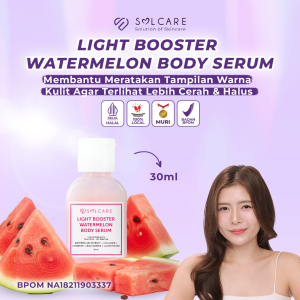 Solcare Light Booster Watermelon Body Serum