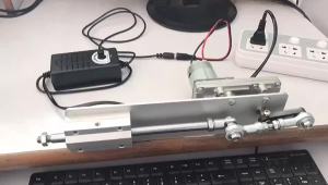 Hanson8 Reciprocating Cycle Linear Actuator Push Pull Motor With Suction Cup DC12V/24V Telescopic Motor Gear Reduction Motor 45~200RPM R3K9L