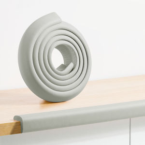 โฟมกันกระแทกบาร์ L รูปร่างโต๊ะกาแฟกันกระแทก Soft Pack Protection Strip ฟองน้ำห่อขอบประตูกระจกรูปตัว L ป้องกันการกระแทกสำหรับบ้าน