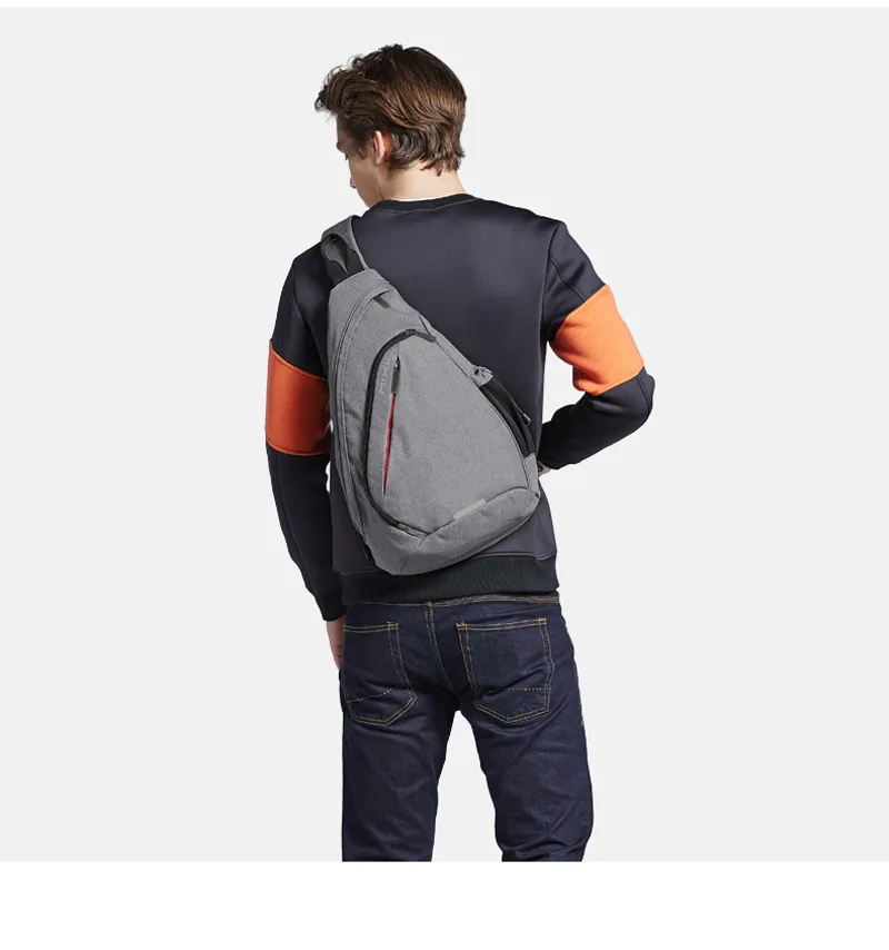 Mixi 19 inch chest bag men women sports shoulder bag sling bag men - Main Image