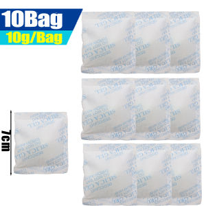 10 Túi hút ẩm ẩm độ ẩm Máy hút ẩm hấp thụ túi không độc hại gel silica hút ẩm ẩm cho phòng khách nhà bếp hấp thụ