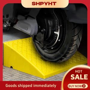 SHPYHT✨ 1Pc Plastic Kerb Ramp Non-Slip Threshold Ramp 30 40 50MM Height For Cars Bicycles Wheelchairs Going Uphill Smooth Transitions