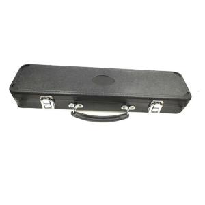 Portable Hard Shell Flute Case 16 Holes Padded Interior Storage Container Perfect for Enhancing Instrument Protection