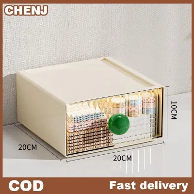 CHENJ Ngăn kéo máy tính để bàn Tổ Chức hộp lưu trữ văn phòng nhiều tầng bàn tổ chức cho văn phòng phẩm chống bụi giữ tập tin cho sinh viên