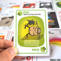 Bộ Bài Mèo Nổ Việt Hóa Lá Bài Board Game Exploding Kittens 56 Lá Bản Chuẩn Đẹp. 
