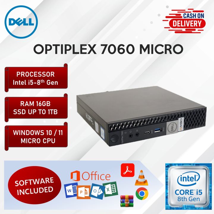 DELL 7060 Windows10 新品SSD:1TB メモリー:8GB DELL 7060 Windows10 新品SSD:1TB メモリー:8GB