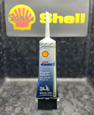Nhớt hộp số Shell giành cho xe tay ga.