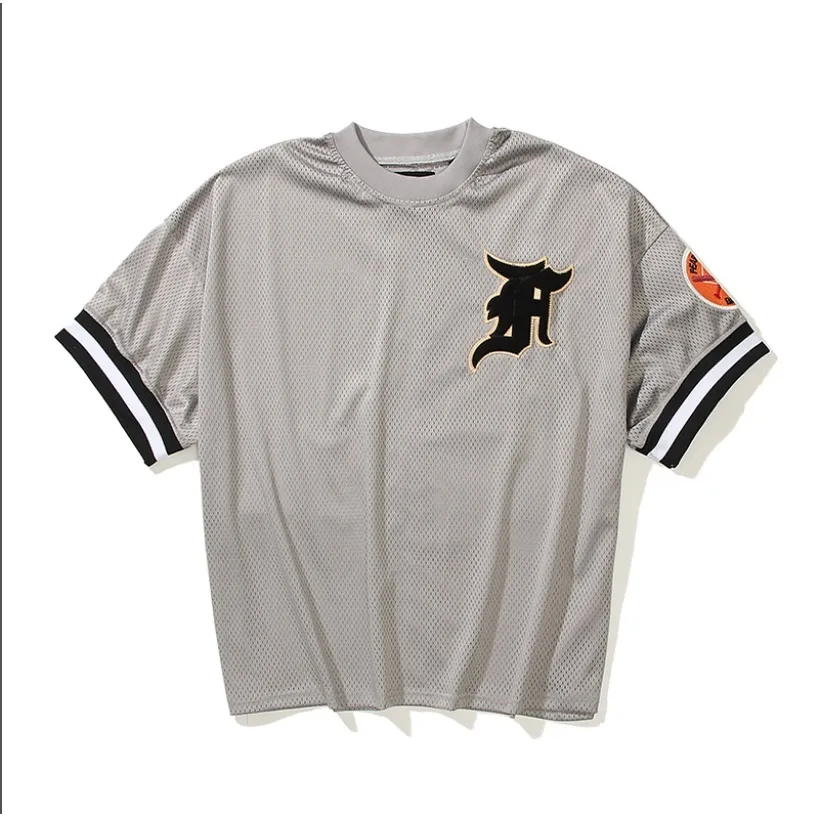 トップス fear of god fifth baseball mesh jersey M fear of god fifth baseball mesh jersey M