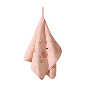 Capybara Themed Kids Face Towels Soft Absorbent Polyester Quick Drying for Kitchen and Bathroom