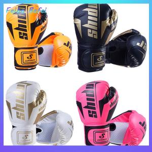 [Feibe Befei] 6 10 Oz PU Breathable Childrens Adult Professional Sanda Muay Thai Taekwondo Neutral Breathable Boxing Gloves