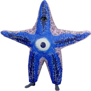 Starfish Cosplay Inflatable Costume Adult Starfish Inflatable Suit Halloween Ocean Themed Makeup Ball Party Costume