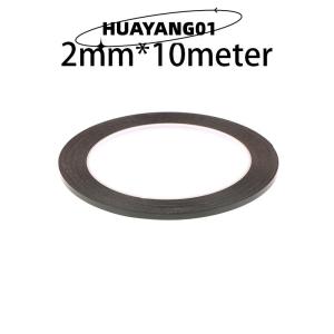 HUAYANG01 [2023 new HOT FASHION] lazlook 2-5มม. 10ม. ม้วนเทปกาวสีดำสำหรับแท็บเล็ตจอแอลซีดีกรอบกระจกด้านหลังซ่อมกาวสองด้านสำหรับโทรศัพท์