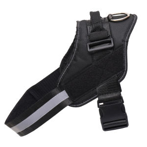 Dog Tactical Vest With Nylon Dog Chest Harness Large Dog Clothing Vest Tactical Training Vest with Harness Dog Training Chest Tactical Vest Training Harness Vest