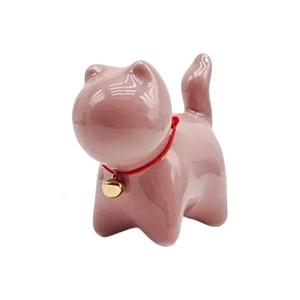Độc đáo gốm Kitten hiển thị trang trí động vật nhỏ figurine cho Quán Trà và trang trí nội thất đồ trang trí để bàn