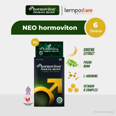 Neo Hormoviton Pasak Bumi Multivitamin dan Suplemen [6 strip] - Exp : 04.2027