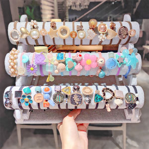 COD IKATAN RAMBUT KOREA IMPORT / IKAT RAMBUT KARET MOTIF KOREA STYLE / AKSESORIS RAMBUT KOREA / KARET GELANG RAMBUT