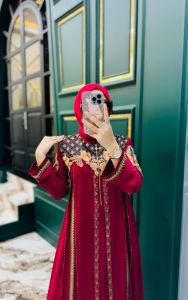 Gamis Abaya Turkey Jersey Mix Ceruty Terbaru Mayra