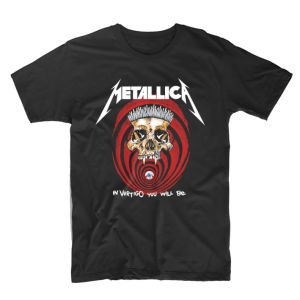 Kaos Anak Band Metallica & T-Shirt Premium Cowok Cewek
