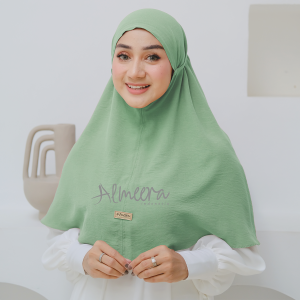 JILBAB INSTANT BERGO MARYAM CRINGKLE AIRFLOW