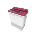 Sharp Mesin Cuci Twin Tub  7 KG ES-T75NT-PK - Putih/Merah Muda. 