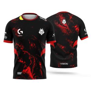 [Local Stock] VCC New G2 Esports Club Gaming Enthusiasts CSGO League of Legends Gaming Mens and Womens Summer Casual T-shirt