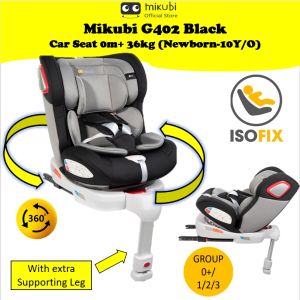 MIKUBI G402 Baby Car Seat 360° with ISOFIX Car Seats New Born - 10 Years
