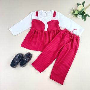 AQILA - BAJU ANAK PEREMPUAN SET HORNET INKE - SET ANAK PEREMPUAN LENGAN PANJANG