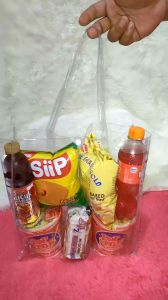 Tas Kekinian Serbaguna: Tote Bag Kosmetik & Hampers Mika Transparan