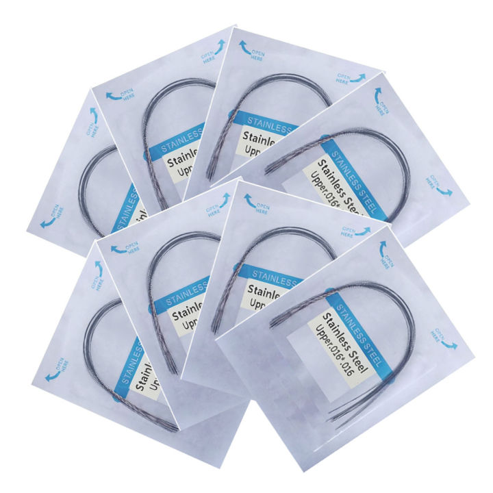 Dental 5M Orthodontic Straight Super Elastic Natural NITI Long - Foto 3