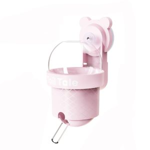 OUTOPEN Wall Hanging Hamster Water Drinking Bottle Vacuum Adsorption 110ML Pet Water Dispenser Rabbit Leakproof Hamster Drinker Small Pet